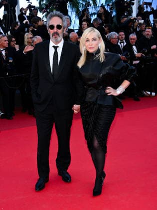 IPA84796810 - Cannes, 79th Cannes Film Festival 2026, Evening 6. Red Carpet film Garance. Pictured: FrÃ dÃ ric Chaudiere, Emmanuelle BÃ art  Copyright: xTerenghi Ipa-Agency.netx xPoolxPhotoxEventsx07x 84796810