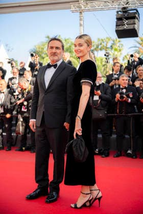 Cannes Moulin Red Carpet EB Alizée Guinochet and Gilles Lellouche depart the Moulin screening during the 79th annual Cannes Film Festival at Palais des Festivals on May 17, 2026 in Cannes, France. Photo by Eliot Blondet ABACAPRESS.COM Cannes France France  Copyright: xBlondetxEliot ABACAx