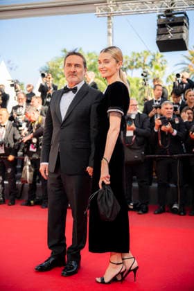 Cannes Moulin Red Carpet EB Alizée Guinochet and Gilles Lellouche depart the Moulin screening during the 79th annual Cannes Film Festival at Palais des Festivals on May 17, 2026 in Cannes, France. Photo by Eliot Blondet ABACAPRESS.COM Cannes France France  Copyright: xBlondetxEliot ABACAx