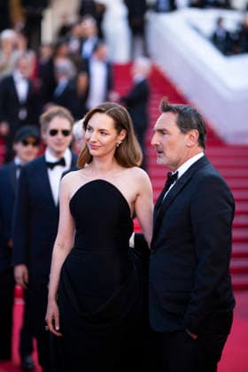 Cannes Moulin Red Carpet EB Louise Bourgoin, Gilles Lellouche depart the Moulin screening during the 79th annual Cannes Film Festival at Palais des Festivals on May 17, 2026 in Cannes, France. Photo by Eliot Blondet ABACAPRESS.COM Cannes France France  Copyright: xBlondetxEliot ABACAx