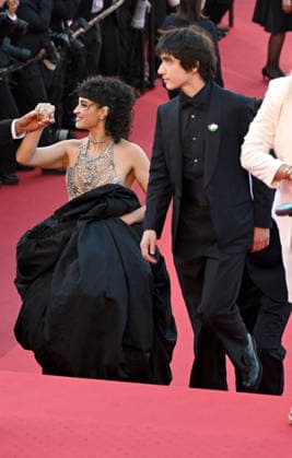 79ème Festival International du Film de Cannes Montée des marches du film Garance 79th International Cannes Film Festival Red Carpet with Garance cast 456266 2026 05 17 Cannes France Jordana, Camélia  Copyright: xSergexArnalx xStarfacex STAR_456266_010