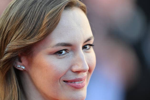 79th Cannes Film Festival: Moulin screening CANNES, FRANCE - MAY 17: French actress Louise Bourgoin leaves after the screening of the film Moulin at the 79th edition of the Cannes Film Festival in Cannes, France on May 17, 2026. Mustafa Yalcin Anadolu Cannes France. Editorial use only. Please get in touch for any other usage.  Copyright: x2026xAnadoluxMustafaxYalcinx