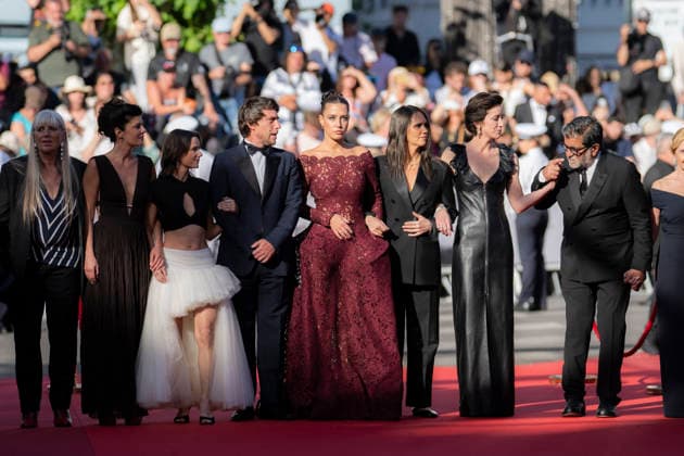 Cannes Garance (Another Day) Red Carpet EB French actress Jehnny Beth, French actress Raya Martigny, French actress Sara Giraudeau, French screenwriter Jeanne Herry, French actress Adele Exarchopoulos, French producer Hugo Selignac, French producer Alain Attal, French actress Mathilde Roehrich during the screening of the film Garance (Another Day) at the 79th edition of the Cannes Film Festival in Cannes, southern France on May 17, 2026. Photo by Eliot Blondet ABACAPRESS.COM during the screening of the film Garance (Another Day) at the 79th edition of the Cannes Film Festival in Cannes, southern France on May 17, 2026. Photo by Eliot Blondet ABACAPRESS.COM Cannes France France Copyright: xBlondetxEliot ABACAx