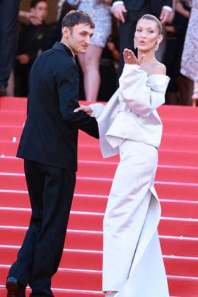 Cannes - Garance Red Carpet JD Anwar Hadid and Bella Hadid arrive for the screening of the film Garance during the 79th annual Cannes Film Festival at Palais des Festivals on May 17, 2026 in Cannes, France. Photo by Jerome Domine ABACAPRESS.COM Cannes France  Copyright: xDominexJerome ABACAx