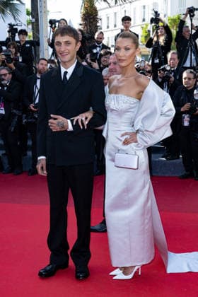 Cannes Garance screening NG Anwar Hadid and Bella Hadid attending the ‘Garance’ Screening and Red Carpet at Palais Des Festivals in Cannes, France on May 17 2026 as part of the 79th Cannes Film Festival. Photo by Nicolas Genin ABACAPRESS.COM Cannes France  Copyright: xGeninxNicolas ABACAx