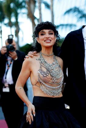 Camelia Jordana Montée des marches du film Garance lors du 79ème Festival International du Film de Cannes, le 17 mai 2026 Jacovides Moreau Bestimage Red carpet for Garance at the 79th Cannes International Film Festival on May 17, 2026 Cannes France  Copyright: xJACOVIDES-MOREAUx xBESTIMAGExJACOVIDES-MOREAUx xBESTIMAGEx