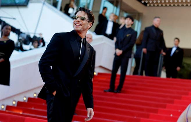 François Civil Audemars Piguet watch Montée des marches du film Garance lors du 79ème Festival International du Film de Cannes, le 17 mai 2026 Jacovides Moreau Bestimage Red carpet for Garance at the 79th Cannes International Film Festival on May 17, 2026 Cannes France  Copyright: xJACOVIDES-MOREAUx xBESTIMAGExJACOVIDES-MOREAUx xBESTIMAGEx