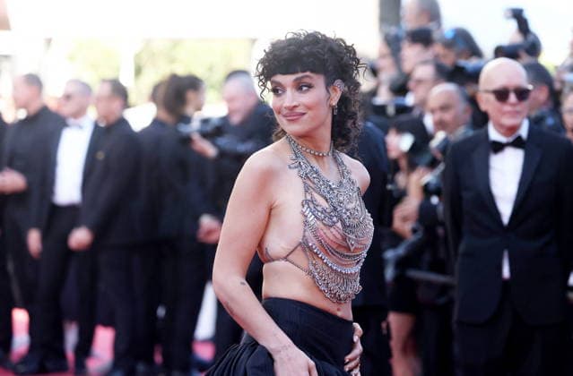 Camelia Jordana Montée des marches du film Garance lors du 79ème Festival International du Film de Cannes, le 17 mai 2026 Jacovides Moreau Bestimage Red carpet for Garance at the 79th Cannes International Film Festival on May 17, 2026 Cannes France  Copyright: xJACOVIDES-MOREAUx xBESTIMAGExJACOVIDES-MOREAUx xBESTIMAGEx