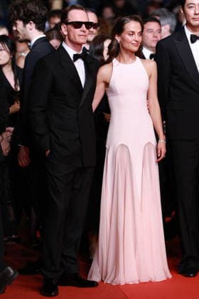 Cannes - Hope Red Carpet Michael Fassbender and Alicia Vikander attend the Hope screening on the red carpet during the 79th annual Cannes Film Festival at Palais des Festivals on May 17, 2026 in Cannes, France. Photo by Jerome Domine ABACAPRESS.COM Cannes France  Copyright: xDominexJerome ABACAx