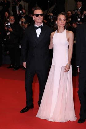 Cannes - Hope Red Carpet Michael Fassbender and Alicia Vikander attend the Hope screening on the red carpet during the 79th annual Cannes Film Festival at Palais des Festivals on May 17, 2026 in Cannes, France. Photo by Jerome Domine ABACAPRESS.COM Cannes France  Copyright: xDominexJerome ABACAx