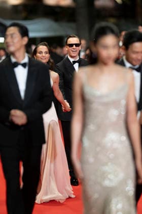 Cannes Hope Red Carpet EB Michael Fassbender and Alicia Vikander attend the Hope screening during the 79th annual Cannes Film Festival at Palais des Festivals on May 17, 2026 in Cannes, France. Photo by Eliot Blondet ABACAPRESS.COM Cannes France France  Copyright: xBlondetxEliot ABACAx