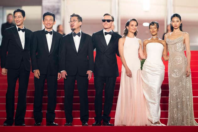 Cannes Hope Red Carpet EB Michael Fassbender, Alicia Vikander, Go Soo, Hwang Jeong-min, Na Hong-jin, Taylor Russell and Hoyeon attend the Hope screening during the 79th annual Cannes Film Festival at Palais des Festivals on May 17, 2026 in Cannes, France. Photo by Eliot Blondet ABACAPRESS.COM Cannes France France  Copyright: xBlondetxEliot ABACAx