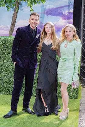 Rivals Season 2 World Premiere David Tennant with wife actress Georgia Tennant and daughter Olive attend the Hulu Disney+ Rivals Season 2 World Premiere, at the BFI IMAX cinema in London. 13th May 2026.  Copyright: xAndrewxSimsx NINTCHDBPICT001081678371