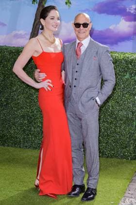 Rivals Season 2 World Premiere Felicity Blunt and Stanley Tucci attend the Hulu Disney+ Rivals Season 2 World Premiere, at the BFI IMAX cinema in London. 13th May 2026.  Copyright: xAndrewxSimsx NINTCHDBPICT001081675574