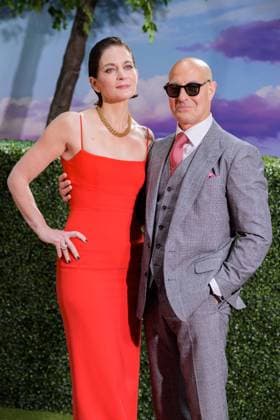 Rivals Season 2 World Premiere Felicity Blunt and Stanley Tucci attend the Hulu Disney+ Rivals Season 2 World Premiere, at the BFI IMAX cinema in London. 13th May 2026.  Copyright: xAndrewxSimsx NINTCHDBPICT001081675254