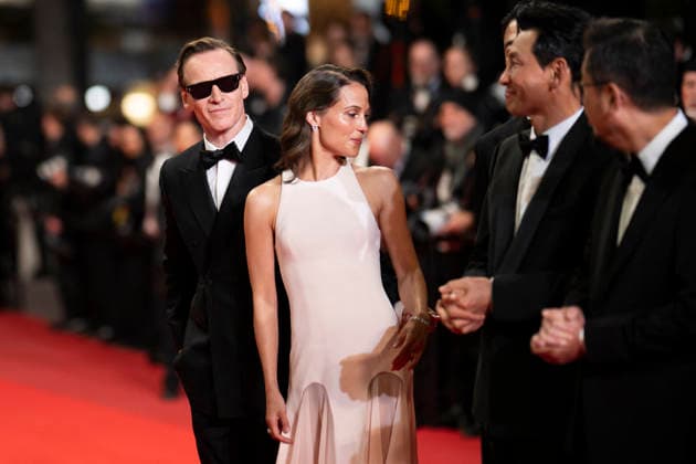 Cannes Hope Red Carpet EB Michael Fassbender and Alicia Vikander attend the Hope screening during the 79th annual Cannes Film Festival at Palais des Festivals on May 17, 2026 in Cannes, France. Photo by Eliot Blondet ABACAPRESS.COM Cannes France France  Copyright: xBlondetxEliot ABACAx