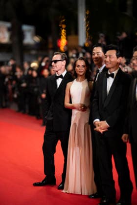 Cannes Hope Red Carpet EB Michael Fassbender and Alicia Vikander attend the Hope screening during the 79th annual Cannes Film Festival at Palais des Festivals on May 17, 2026 in Cannes, France. Photo by Eliot Blondet ABACAPRESS.COM Cannes France France  Copyright: xBlondetxEliot ABACAx