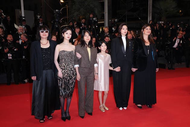 Hope screening during the 79th Cannes Film Festival Didar Domehri, Shen Jiani, a guest, Jing Zou, Li Gengxi and Wang Yang - Hope screening during the 79th Cannes Film Festival in Cannes, France on May 17, 2026  Copyright: x Chassery+Courdjix