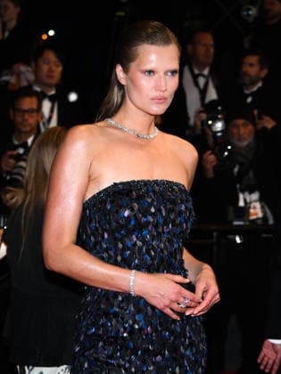 IPA84801107 - Cannes Film Festival 2026, Evening 6. Red Carpet film Hope. Pictured is Toni Garrn  Copyright: xAlbertoxTerenghix xPoolxPhotoxEventsx07x 84801107