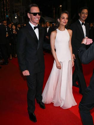 IPA84802226 - Cannes, 79th Cannes Film Festival 2026, Evening 6. Red Carpet film Hope Pictured: Alicia Vikander and Michael Fassbender.  Copyright: xAlbertoxTerenghix xPoolxPhotoxEventsx07x 84802226