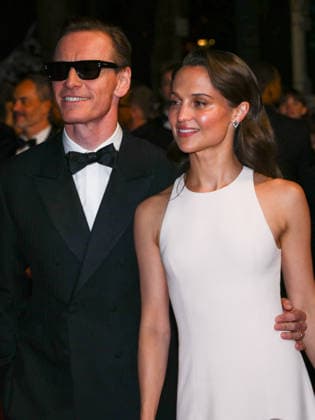 IPA84802228 - Cannes, 79th Cannes Film Festival 2026, Evening 6. Red Carpet film Hope Pictured: Alicia Vikander and Michael Fassbender.  Copyright: xAlbertoxTerenghix xPoolxPhotoxEventsx07x 84802228