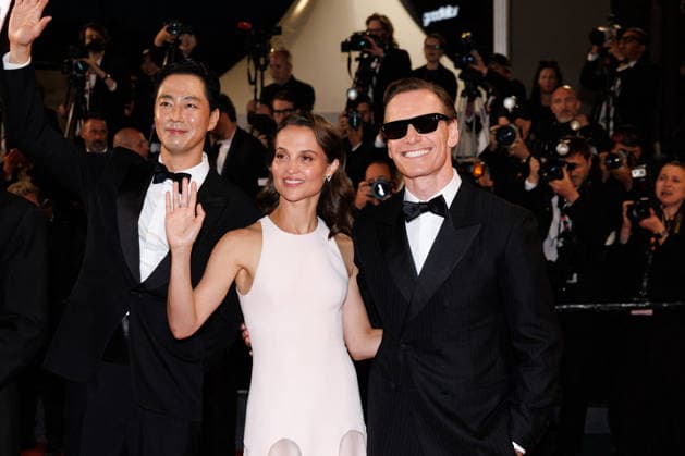 Go Soo, Alicia Vikander, Michael Fassbender Montée des marches du film Hope lors du 79ème Festival International du Film de Cannes, le 17 mai 2026 Jacovides Moreau Bestimage Red carpet for Hope at the 79th Cannes International Film Festival on May 17, 2026 Cannes France  Copyright: xJACOVIDES-MOREAUx xBESTIMAGExJACOVIDES-MOREAUx xBESTIMAGEx