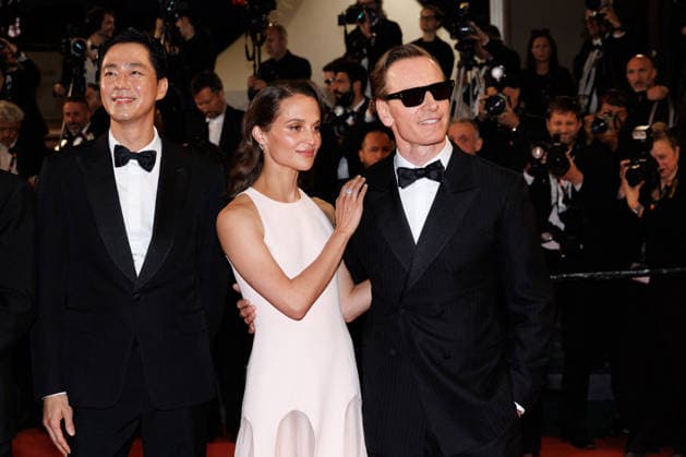 Go Soo, Alicia Vikander, Michael Fassbender Montée des marches du film Hope lors du 79ème Festival International du Film de Cannes, le 17 mai 2026 Jacovides Moreau Bestimage Red carpet for Hope at the 79th Cannes International Film Festival on May 17, 2026 Cannes France  Copyright: xJACOVIDES-MOREAUx xBESTIMAGExJACOVIDES-MOREAUx xBESTIMAGEx