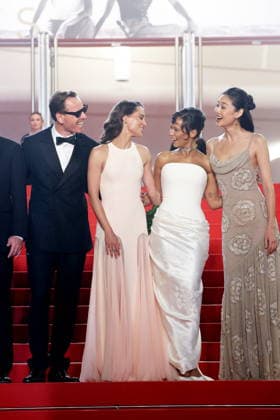 Michael Fassbender, Alicia Vikander, Taylor Russell, Hoyeon Jung Montée des marches du film Hope lors du 79ème Festival International du Film de Cannes, le 17 mai 2026 Jacovides Moreau Bestimage Red carpet for Hope at the 79th Cannes International Film Festival on May 17, 2026 Cannes France  Copyright: xJACOVIDES-MOREAUx xBESTIMAGExJACOVIDES-MOREAUx xBESTIMAGEx