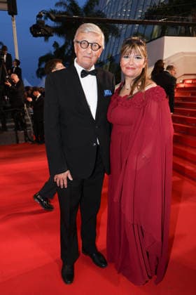 Olivier Lejeune et sa femme Laetitia Montée des marches du film Hope lors du 79ème Festival International du Film de Cannes, le 17 mai 2026 Jacovides Moreau Bestimage Red carpet for Hope at the 79th Cannes International Film Festival on May 17, 2026 Cannes France  Copyright: xJACOVIDES-MOREAUx xBESTIMAGExJACOVIDES-MOREAUx xBESTIMAGEx
