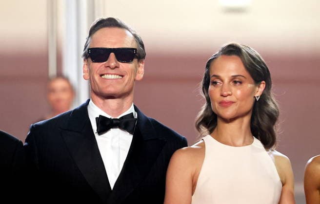 Michael Fassbender, Alicia Vikander Montée des marches du film Hope lors du 79ème Festival International du Film de Cannes, le 17 mai 2026 Jacovides Moreau Bestimage Red carpet for Hope at the 79th Cannes International Film Festival on May 17, 2026 Cannes France  Copyright: xJACOVIDES-MOREAUx xBESTIMAGExJACOVIDES-MOREAUx xBESTIMAGEx