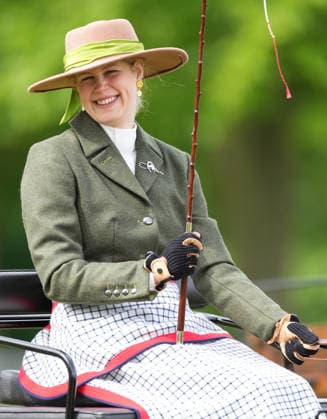 Royal Windsor Horse Show Day Four The Duchess of Edinburgh and Lady Louise Windsor take ˜part in the Pol Roger Meet of the British Driving Society carriage driving parade on day four of Royal Windsor Horse Show, at Windsor Great Park, Windsor, Berkshire, UK, on the 17th May 2026. Picture by James Whatling Windsor Windsor Great Park Berkshire United Kingdom  WHA-0822