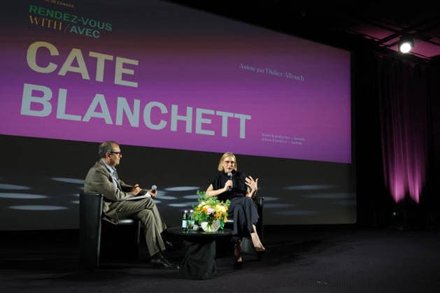 Didier Allouch Masterclass by Cate Blanchett at the Palais des Festivals during the 79th Cannes International Film Festival May 17, 2026 Isabelle Vauthier Pool Bestimage 79ème Festival International du Film de Cannes 79th International Cannes Film Festival Masterclass Cate Blanchett 456251 2026 05 17 Cannes France Blanchett, Cate Cannes France  Copyright: xOLIVIERxBORDEx xBESTIMAGExOLIVIERxBORDEx xBESTIMAGEx