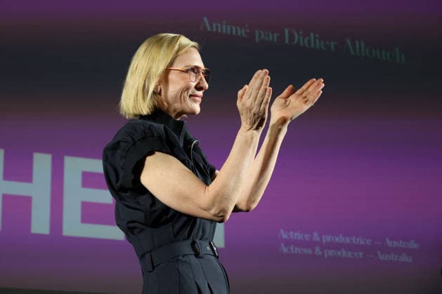 Cate Blanchetts Masterclass at the Palais des Festivals during the 79th Cannes International Film Festival May 17, 2026 Isabelle Vauthier Pool Bestimage 79ème Festival International du Film de Cannes 79th International Cannes Film Festival Masterclass Cate Blanchett 456251 2026 05 17 Cannes France Blanchett, Cate Cannes France  Copyright: xOLIVIERxBORDEx xBESTIMAGExOLIVIERxBORDEx xBESTIMAGEx