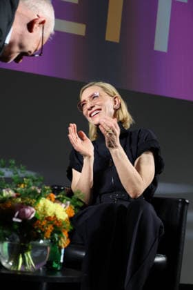 Cate Blanchetts Masterclass at the Palais des Festivals during the 79th Cannes International Film Festival May 17, 2026 Isabelle Vauthier Pool Bestimage 79ème Festival International du Film de Cannes 79th International Cannes Film Festival Masterclass Cate Blanchett 456251 2026 05 17 Cannes France Blanchett, Cate Cannes France  Copyright: xOLIVIERxBORDEx xBESTIMAGExOLIVIERxBORDEx xBESTIMAGEx