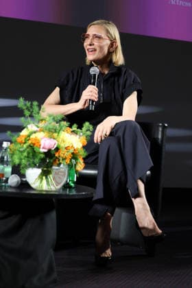 Cate Blanchetts Masterclass at the Palais des Festivals during the 79th Cannes International Film Festival May 17, 2026 Isabelle Vauthier Pool Bestimage 79ème Festival International du Film de Cannes 79th International Cannes Film Festival Masterclass Cate Blanchett 456251 2026 05 17 Cannes France Blanchett, Cate Cannes France  Copyright: xOLIVIERxBORDEx xBESTIMAGExOLIVIERxBORDEx xBESTIMAGEx