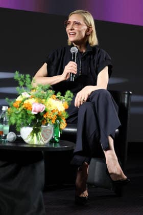 Cate Blanchetts Masterclass at the Palais des Festivals during the 79th Cannes International Film Festival May 17, 2026 Isabelle Vauthier Pool Bestimage 79ème Festival International du Film de Cannes 79th International Cannes Film Festival Masterclass Cate Blanchett 456251 2026 05 17 Cannes France Blanchett, Cate Cannes France  Copyright: xOLIVIERxBORDEx xBESTIMAGExOLIVIERxBORDEx xBESTIMAGEx
