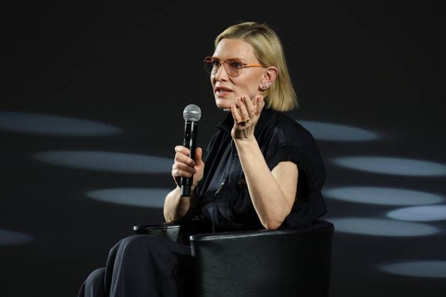 Cate Blanchetts Masterclass at the Palais des Festivals during the 79th Cannes International Film Festival May 17, 2026 Isabelle Vauthier Pool Bestimage 79ème Festival International du Film de Cannes 79th International Cannes Film Festival Masterclass Cate Blanchett 456251 2026 05 17 Cannes France Blanchett, Cate Cannes France  Copyright: xOLIVIERxBORDEx xBESTIMAGExOLIVIERxBORDEx xBESTIMAGEx