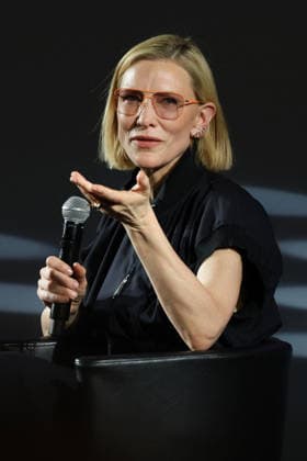 Cate Blanchetts Masterclass at the Palais des Festivals during the 79th Cannes International Film Festival May 17, 2026 Isabelle Vauthier Pool Bestimage 79ème Festival International du Film de Cannes 79th International Cannes Film Festival Masterclass Cate Blanchett 456251 2026 05 17 Cannes France Blanchett, Cate Cannes France  Copyright: xOLIVIERxBORDEx xBESTIMAGExOLIVIERxBORDEx xBESTIMAGEx