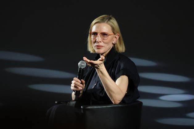 Cate Blanchetts Masterclass at the Palais des Festivals during the 79th Cannes International Film Festival May 17, 2026 Isabelle Vauthier Pool Bestimage 79ème Festival International du Film de Cannes 79th International Cannes Film Festival Masterclass Cate Blanchett 456251 2026 05 17 Cannes France Blanchett, Cate Cannes France  Copyright: xOLIVIERxBORDEx xBESTIMAGExOLIVIERxBORDEx xBESTIMAGEx