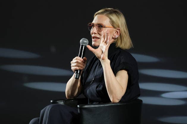 Cate Blanchetts Masterclass at the Palais des Festivals during the 79th Cannes International Film Festival May 17, 2026 Isabelle Vauthier Pool Bestimage 79ème Festival International du Film de Cannes 79th International Cannes Film Festival Masterclass Cate Blanchett 456251 2026 05 17 Cannes France Blanchett, Cate Cannes France  Copyright: xOLIVIERxBORDEx xBESTIMAGExOLIVIERxBORDEx xBESTIMAGEx