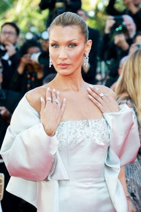 79ème Festival International du Film de Cannes Montee Garance 79th International Cannes Film Festival Red Carpet Garance with 456277 2026 05 17 Hadid, Bella  Copyright: xLionelxGuericolas MPPx STAR_456277_162