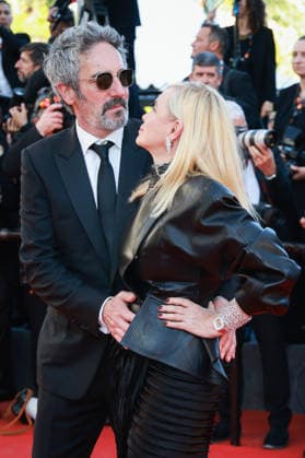 79ème Festival International du Film de Cannes Montee Garance 79th International Cannes Film Festival Red Carpet Garance with 456277 2026 05 17 Beart, Emmanuelle Chaudier, Frederic  Copyright: xLionelxGuericolas MPPx STAR_456277_174