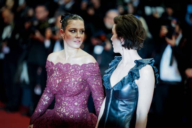 79ème Festival International du Film de Cannes Redescente du film Garance 79th International Film Festival of Cannes Return of the film Garance 456278 2026 05 17 Exarchopoulos, Adèle Giraudeau, Sara  Copyright: xLionelxGuericolas MPPx STAR_456278_017