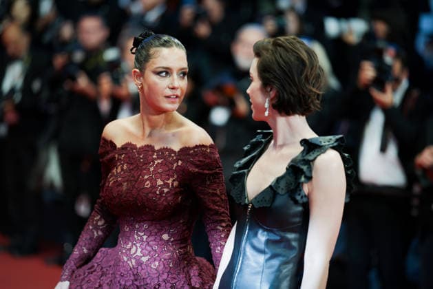 79ème Festival International du Film de Cannes Redescente du film Garance 79th International Film Festival of Cannes Return of the film Garance 456278 2026 05 17 Exarchopoulos, Adèle Giraudeau, Sara  Copyright: xLionelxGuericolas MPPx STAR_456278_018