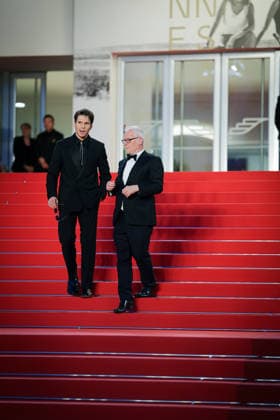 79ème Festival International du Film de Cannes Redescente du film Garance 79th International Film Festival of Cannes Return of the film Garance 456278 2026 05 17 Civil, François Frémaux, Thierry  Copyright: xLionelxGuericolas MPPx STAR_456278_022