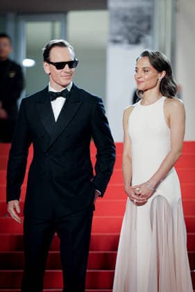 79ème Festival International du Film de Cannes Montée des marches du film Hope 79th International Cannes Film Festival Red Carpet with Hope cast 456279 2026 05 17 Vikander, Alicia Fassbender, Michael  Copyright: xLionelxGuericolas MPPx STAR_456279_020