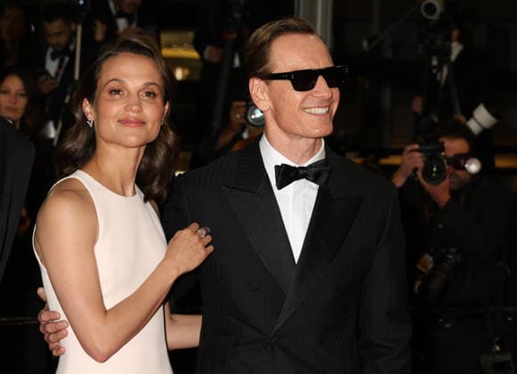 79th Cannes Film Festival Red carpet of the film Hope Alicia Vikander and Michael Fassbender 456274 2026 05 17 Cannes France  Copyright: xIsabellexVautierx xStarfacex STAR_456274_006