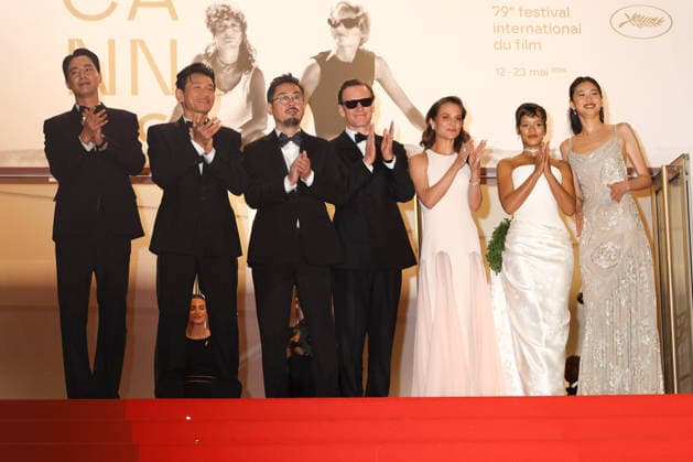 79th Cannes Film Festival Red carpet of the film Hope Zo In sung, Hwang Jung min, Na Hong jin, Michael Fassbender, Alicia Vikander, Taylor Russell and Hoyeon 456274 2026 05 17 Cannes France  Copyright: xIsabellexVautierx xStarfacex STAR_456274_022