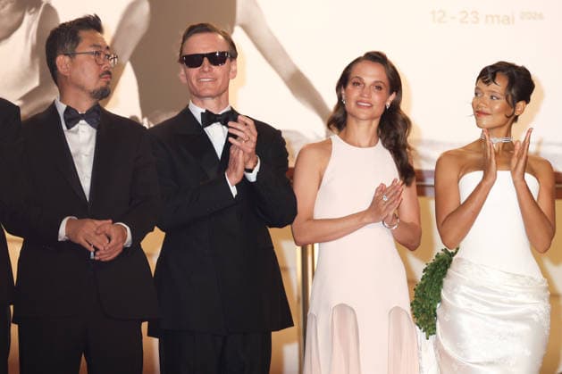 79th Cannes Film Festival Red carpet of the film Hope Na Hong jin, Michael Fassbender, Alicia Vikander and Taylor Russell 456274 2026 05 17 Cannes France  Copyright: xIsabellexVautierx xStarfacex STAR_456274_023