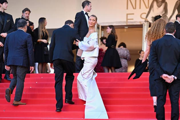 Cannes Garance red carpet. FC Anwar Hadid and Bella Hadid attends the Garance screening during the 79th annual Cannes Film Festival at Palais des Festivals on May 17, 2026 in Cannes, France. Photo by Franck Castel ABACAPRESS.COM Cannes  Copyright: xCastelxFranck ABACAx